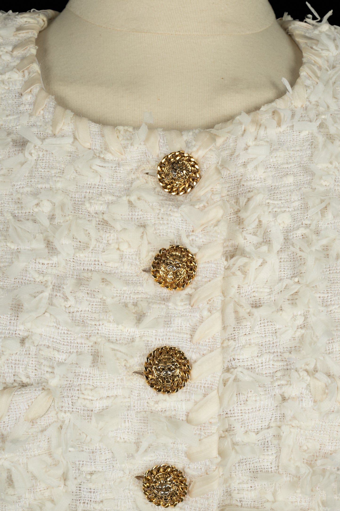 Veste en tweed Chanel Haute Couture 