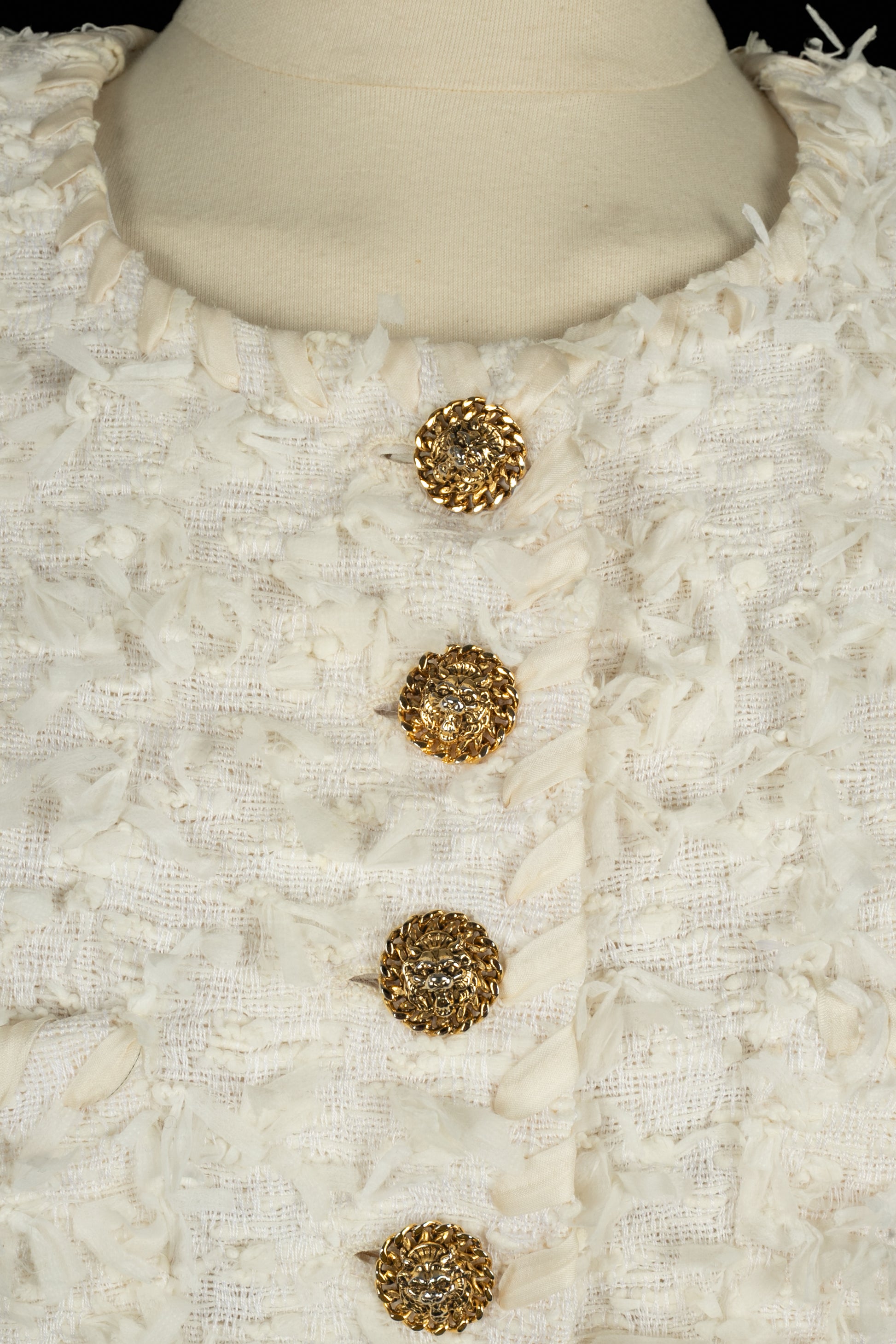 Veste en tweed Chanel Haute Couture 