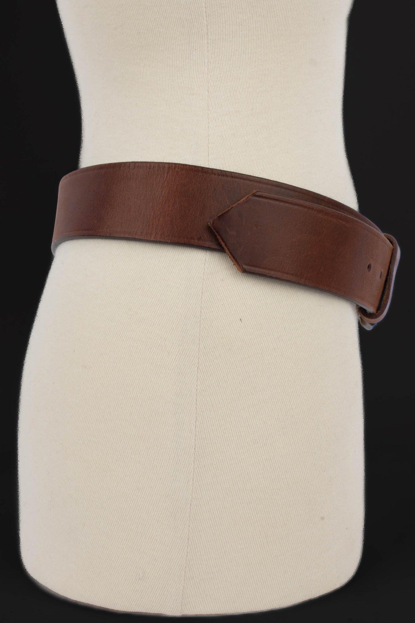 Ceinture en cuir Alexander McQueen