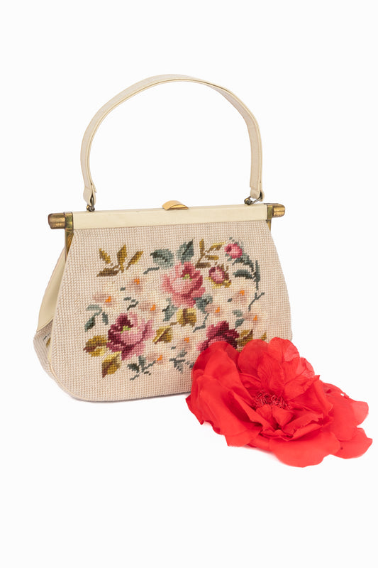 Sac en canevas 1960's