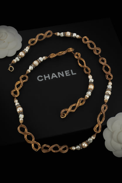 Collier sautoir Chanel 1960's
