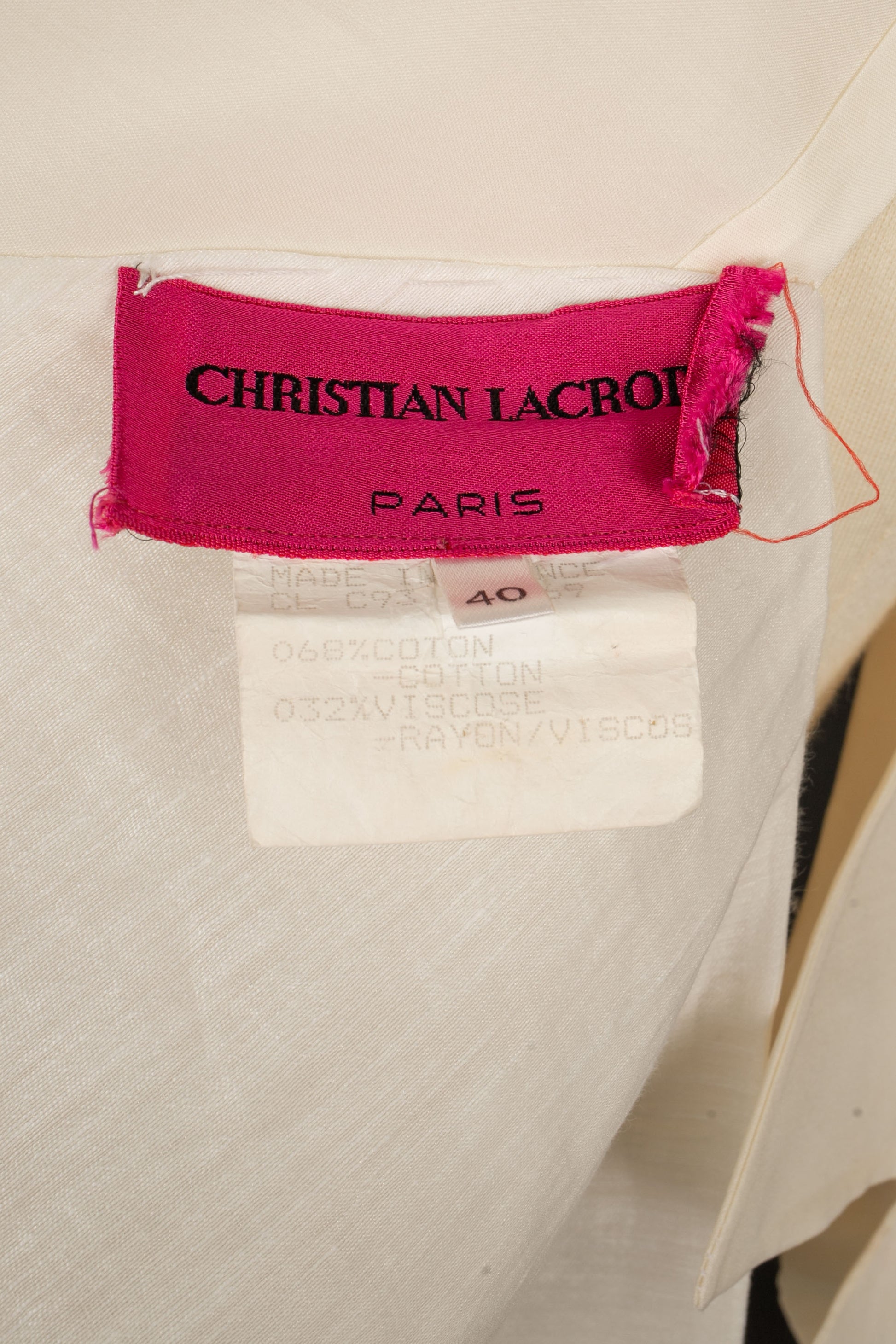 Haut Christian Lacroix