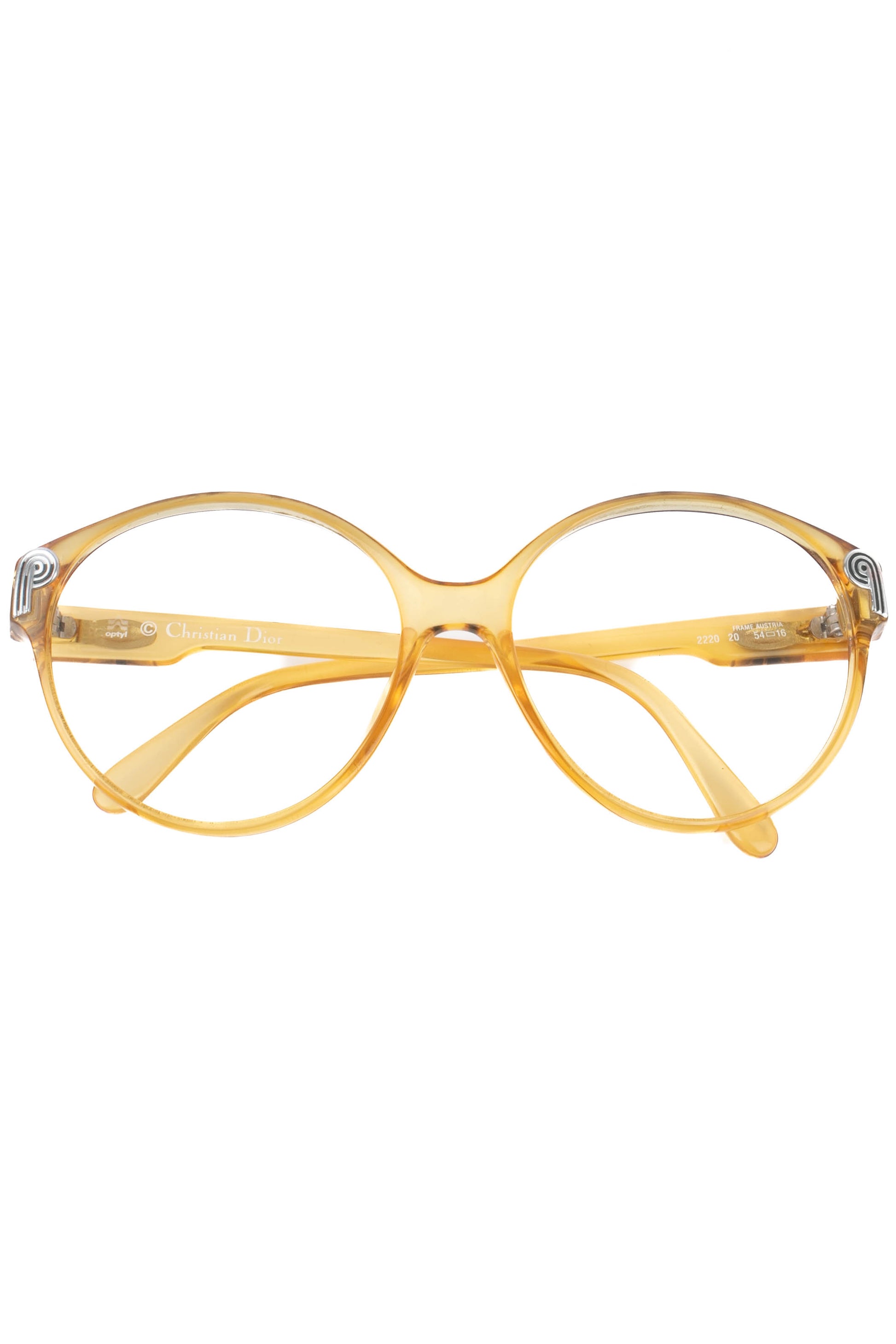 Monture de lunettes Christian Dior 1980's