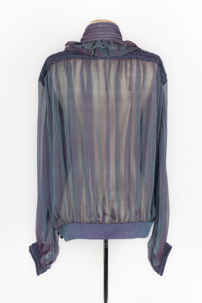 Chemisier et étole Christian Dior Hiver 1993