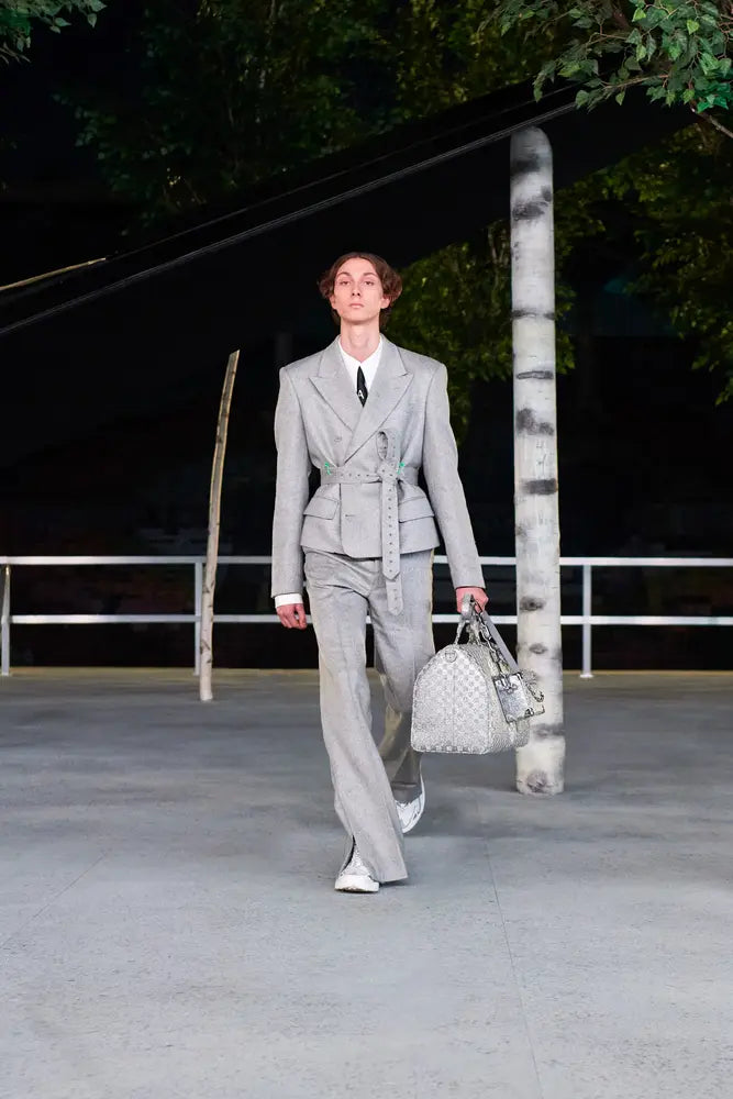 Sac "Keepall" Louis Vuitton menswear Eté 2022