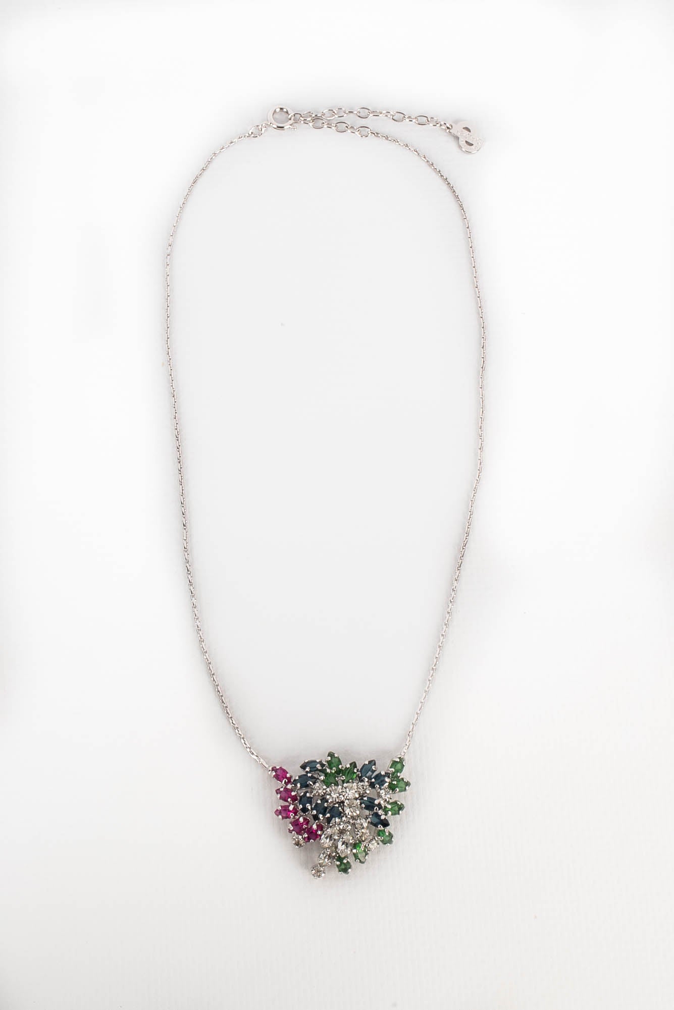 Collier strassé Dior