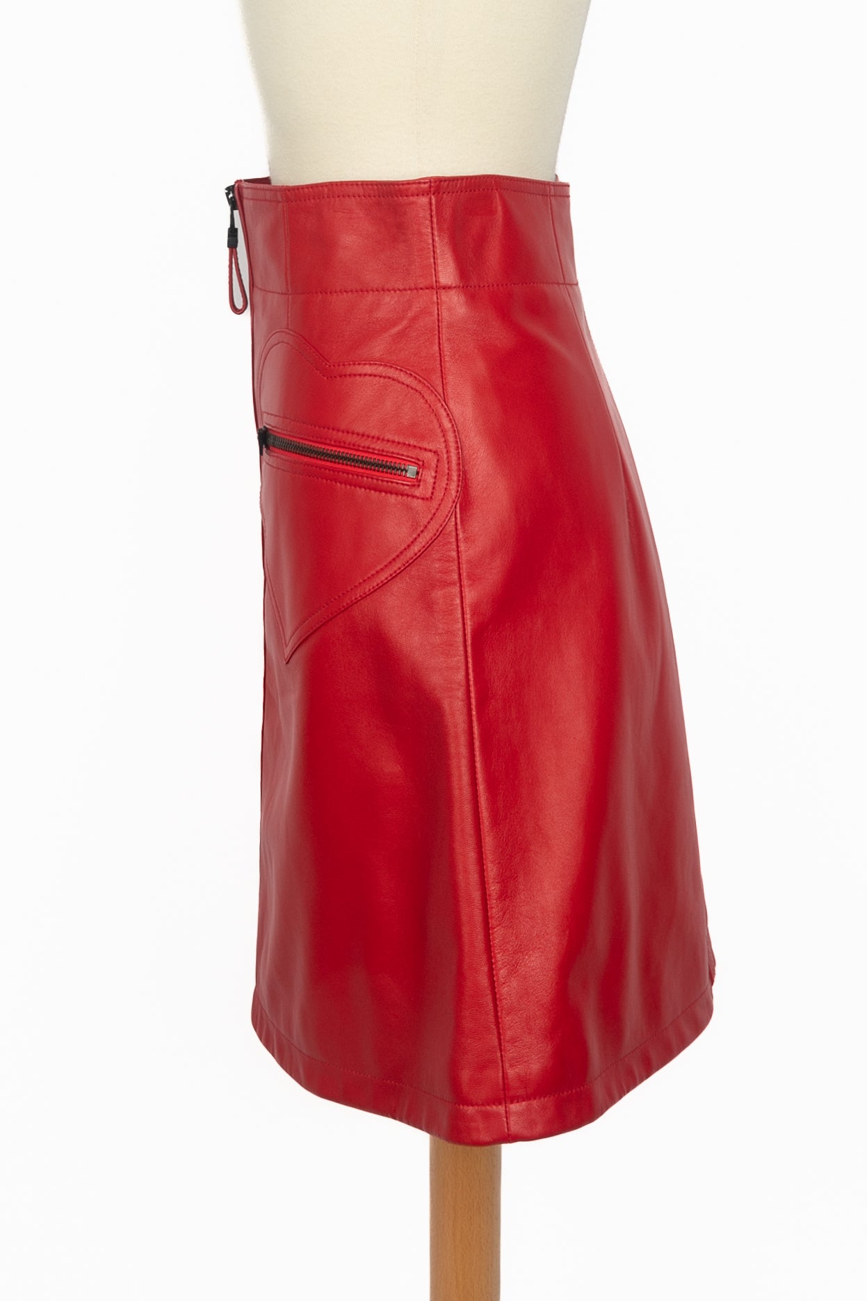 Jupe en cuir Christian Dior 