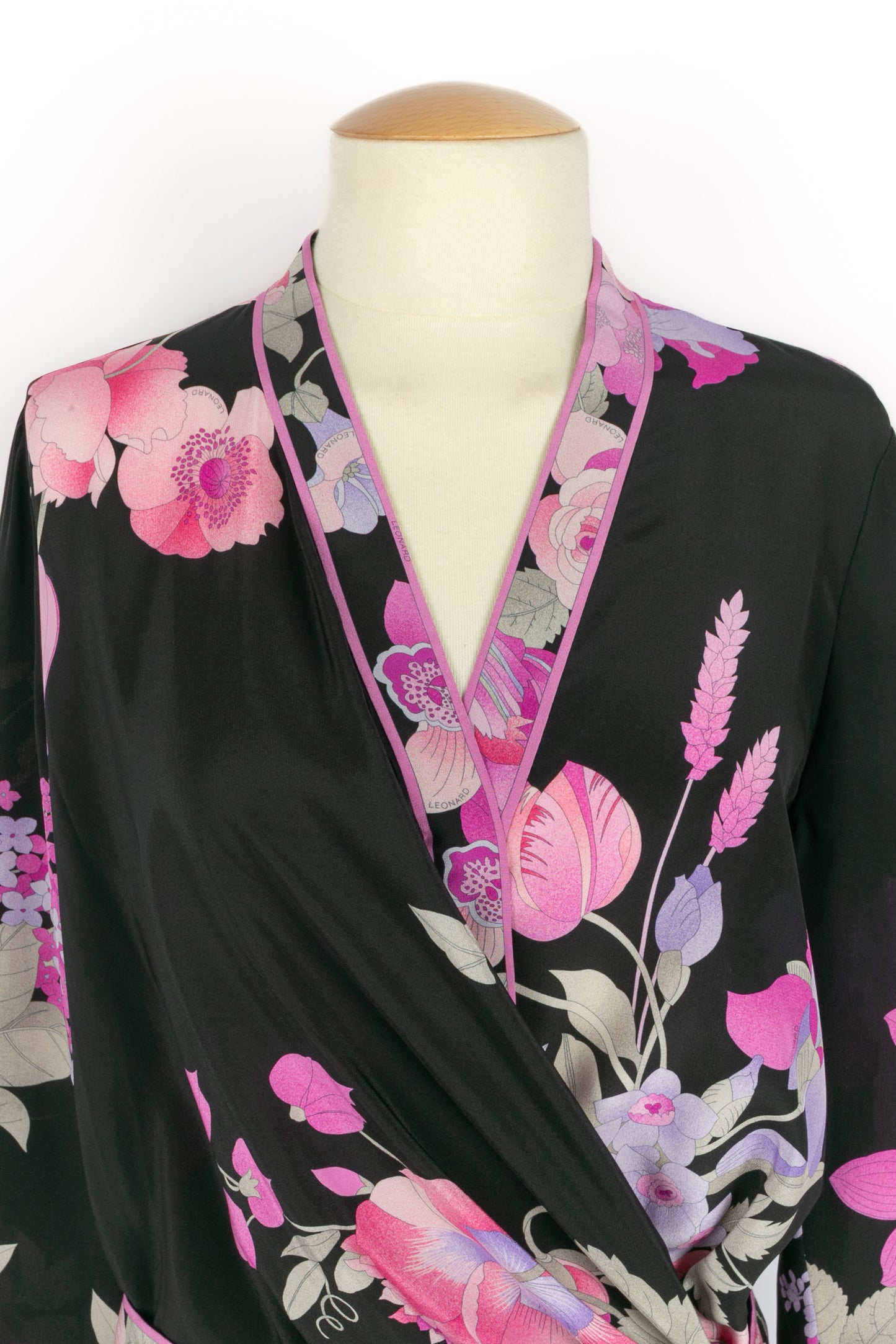 Robe en soie Léonard