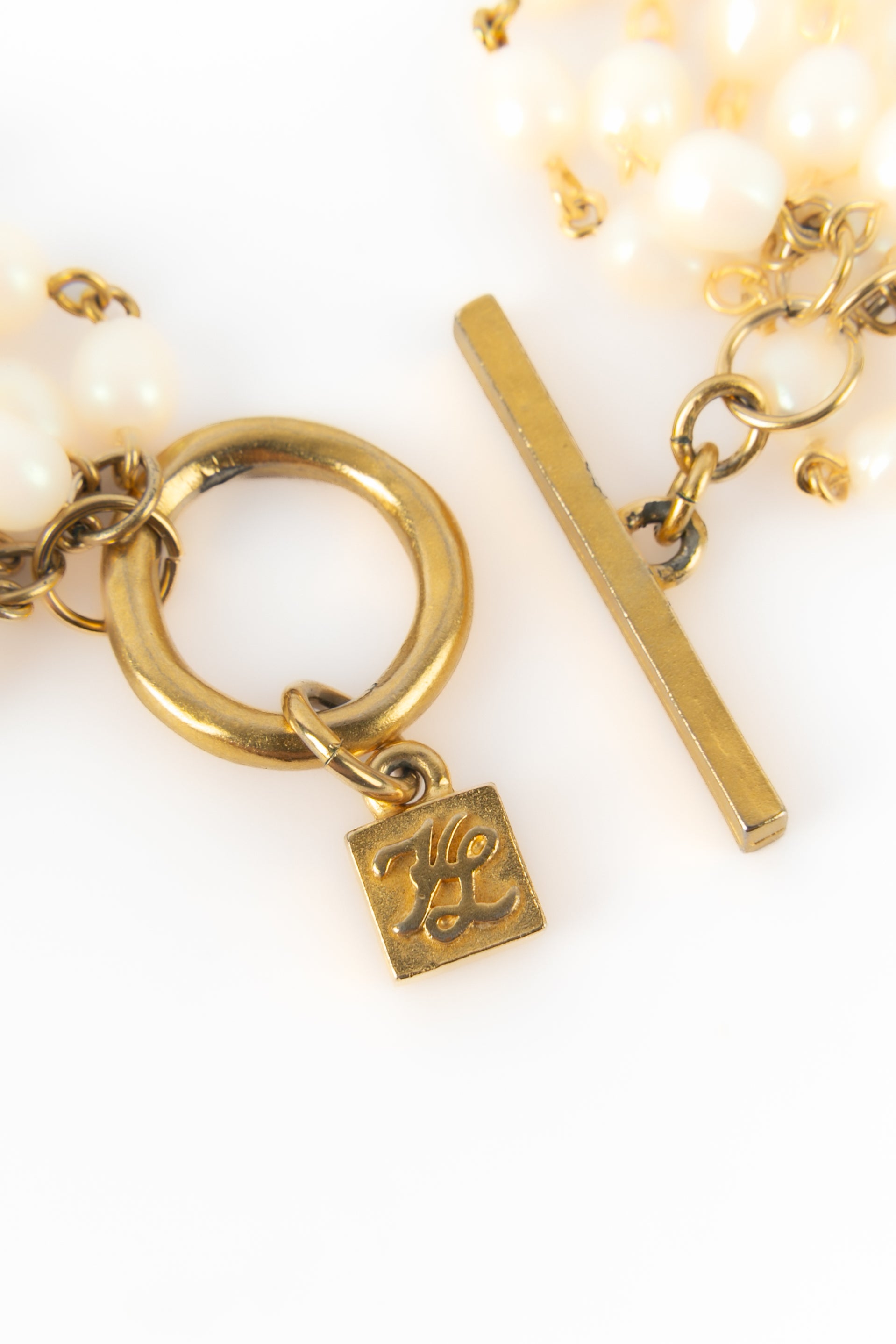 Collier de perles Karl Lagerfeld