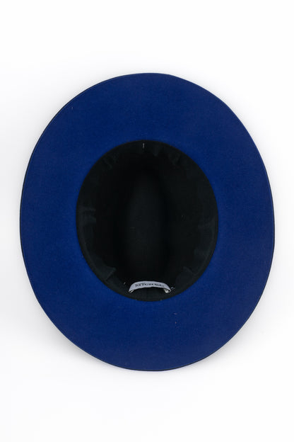 Chapeau bicolore Maison Michel