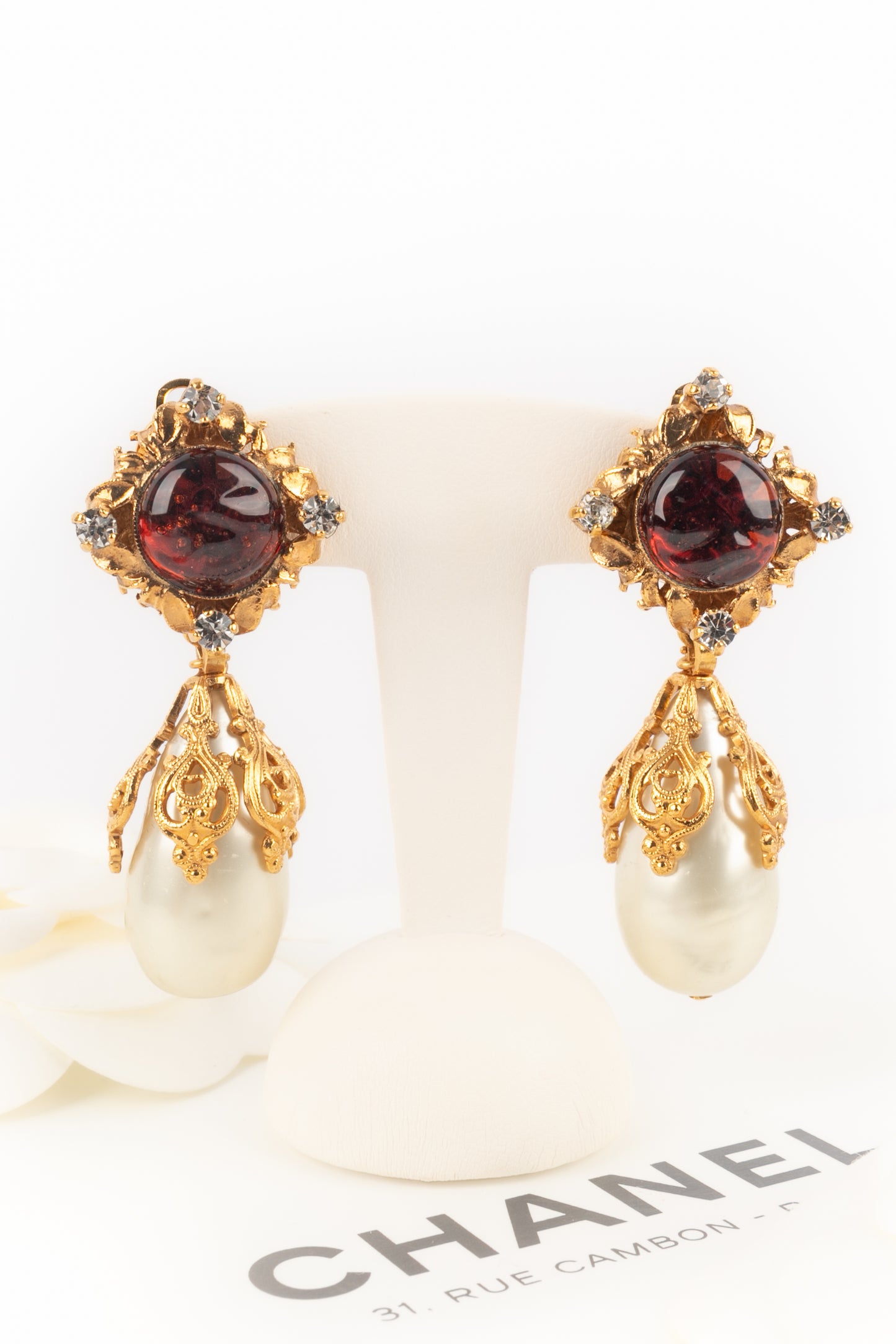 Boucles d'oreilles Chanel 1994