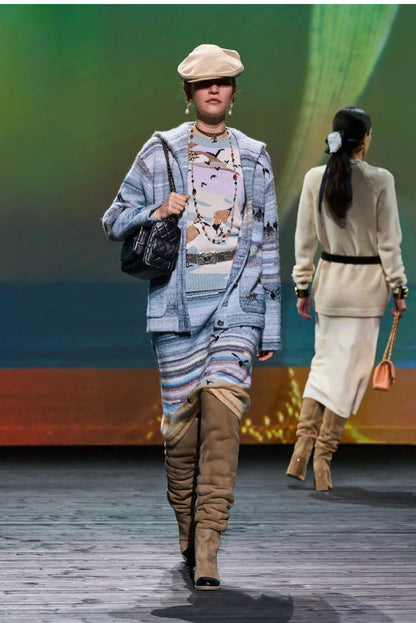 Collier cc Chanel Hiver 2024