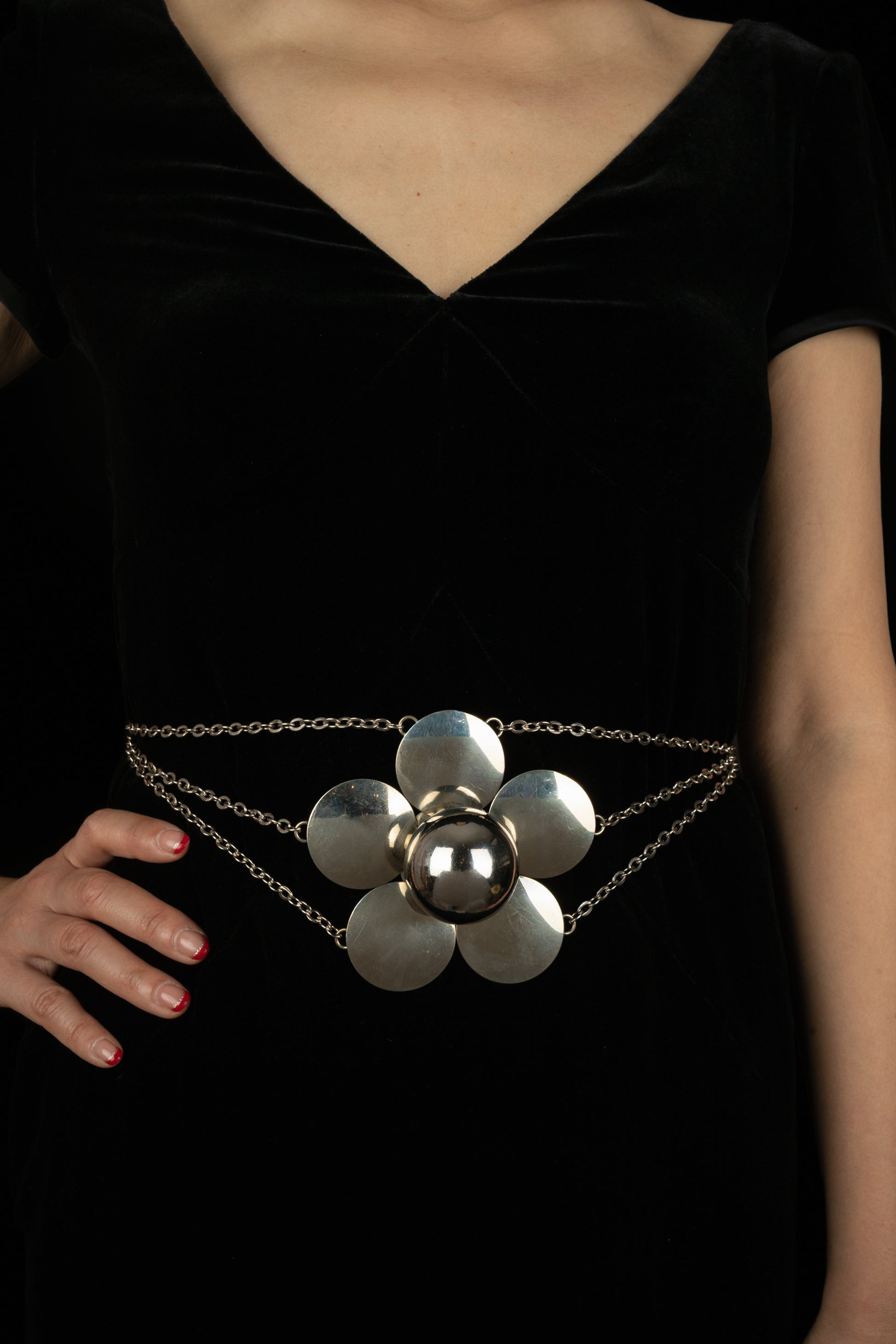 Ceinture / Collier Pierre Cardin (Attribuée à)