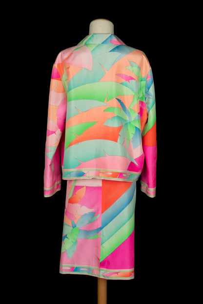 Tailleur en soie Léonard