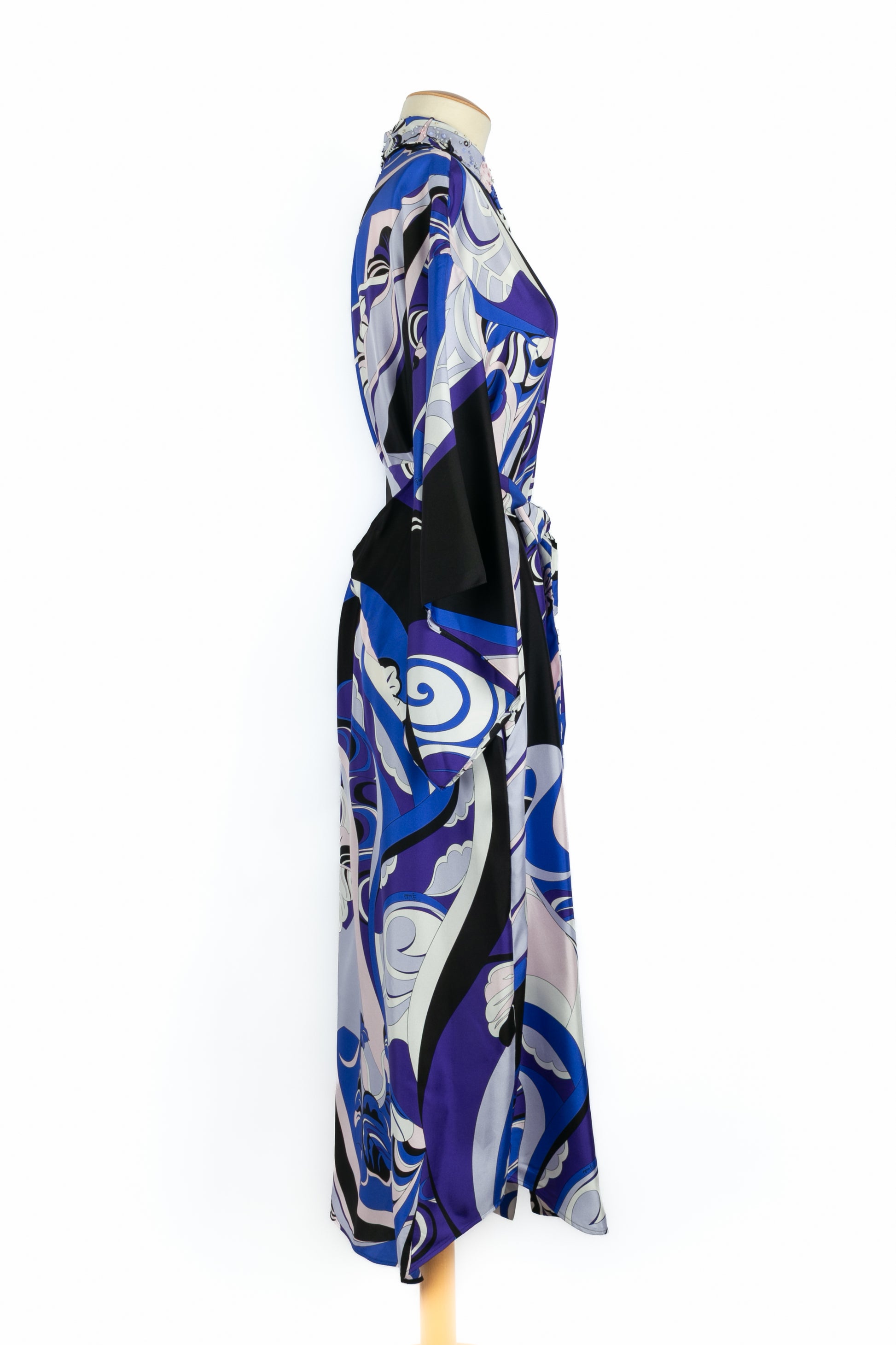 Robe en soie Pucci 