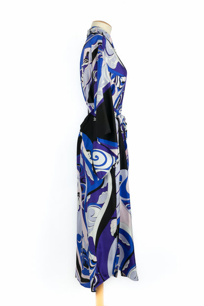 Robe en soie Pucci 