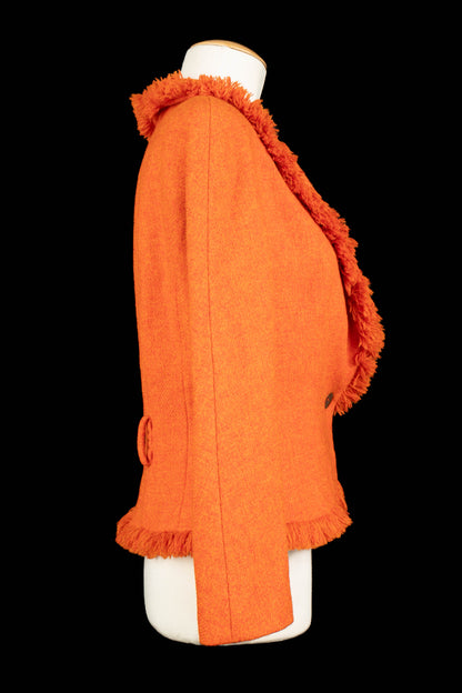 Veste orange Dior Automne 1998