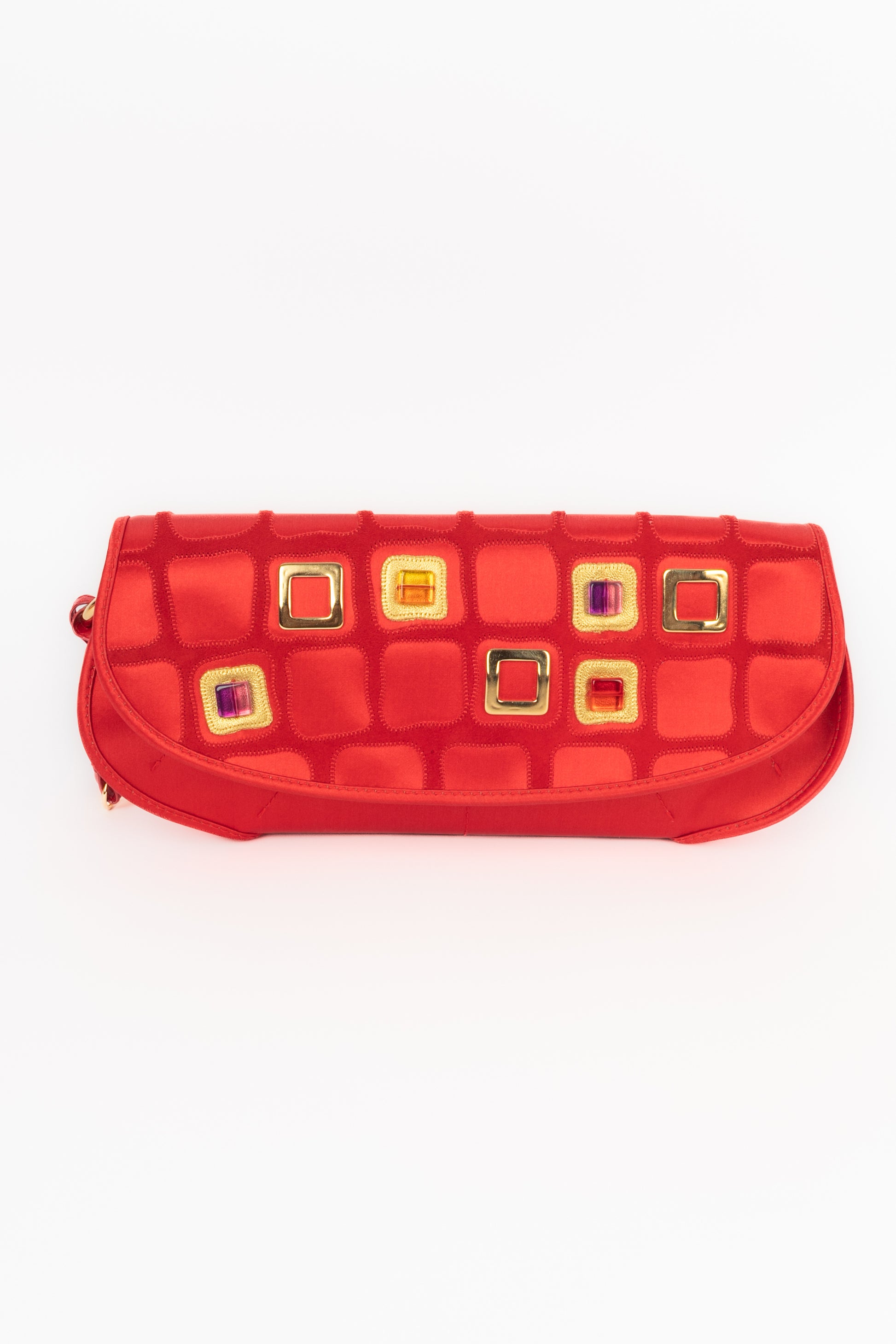 Sac pochette en satin Dior 