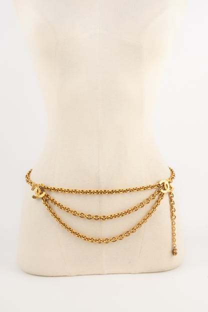 Ceinture cc Chanel 1982