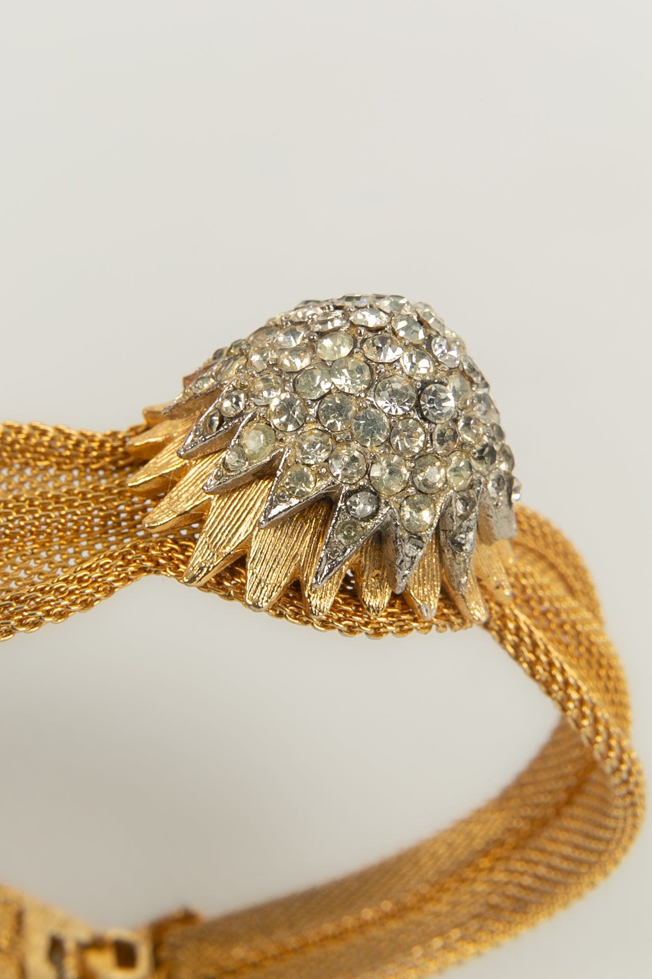 Bracelet en métal doré