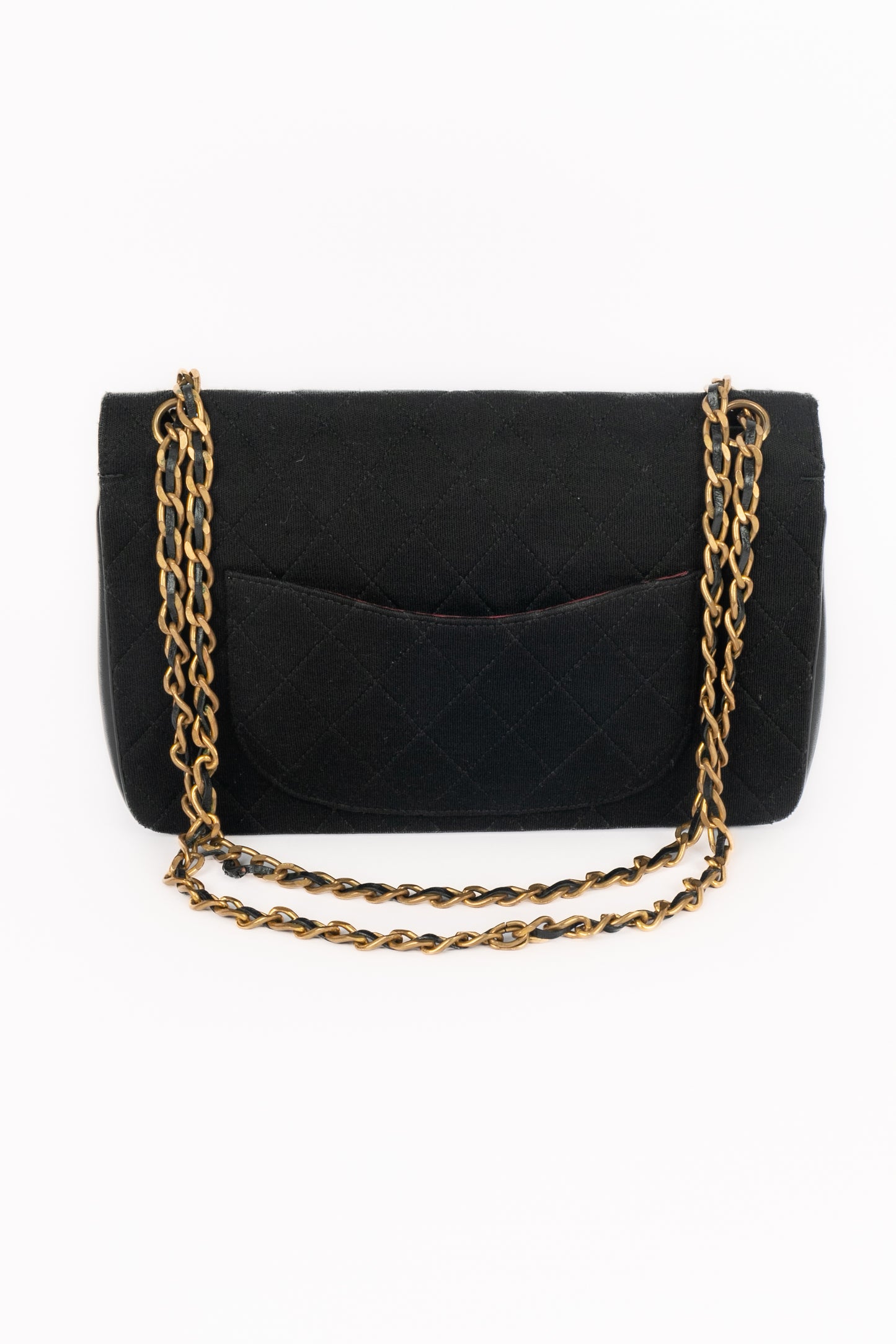 Sac classique en jersey Chanel 1970's