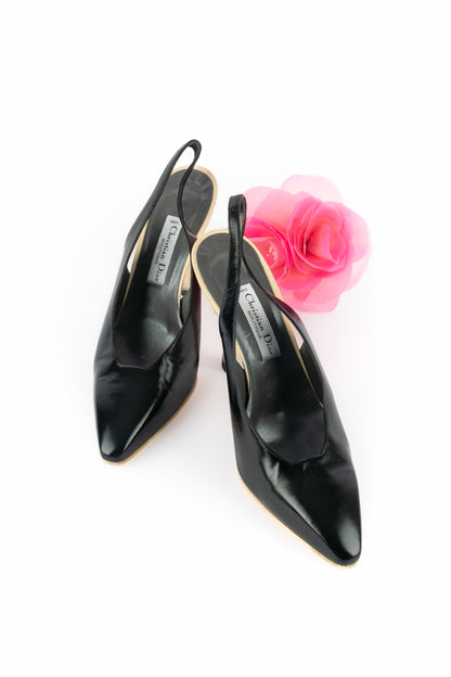 Escarpins en cuir Dior