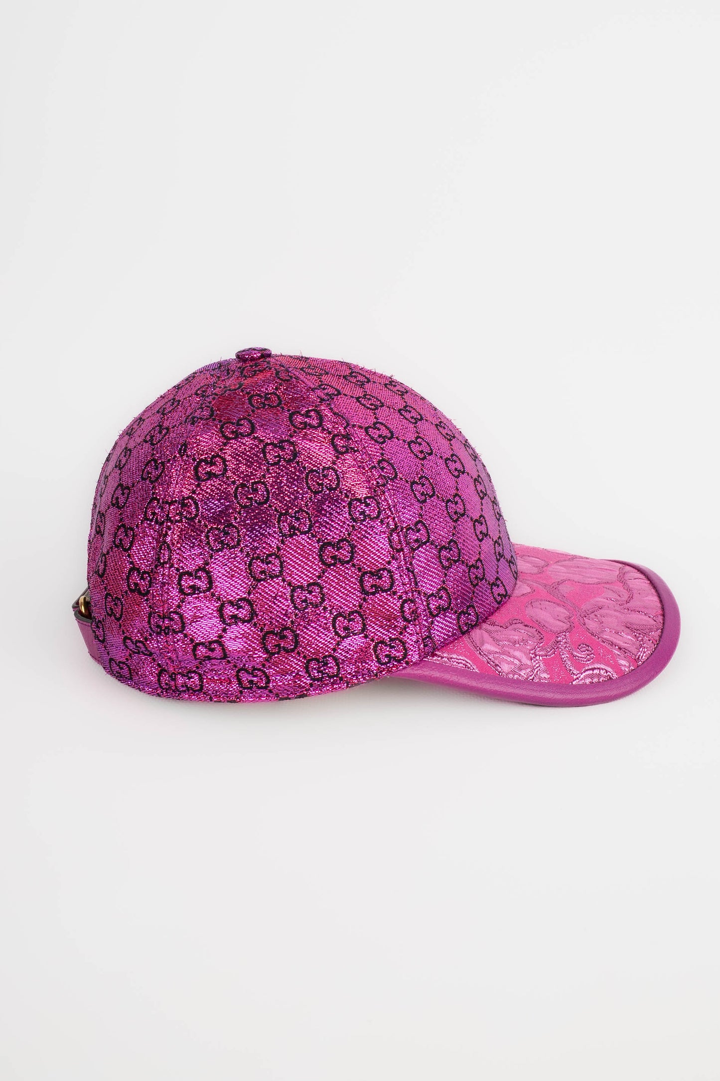 Casquette rose Gucci