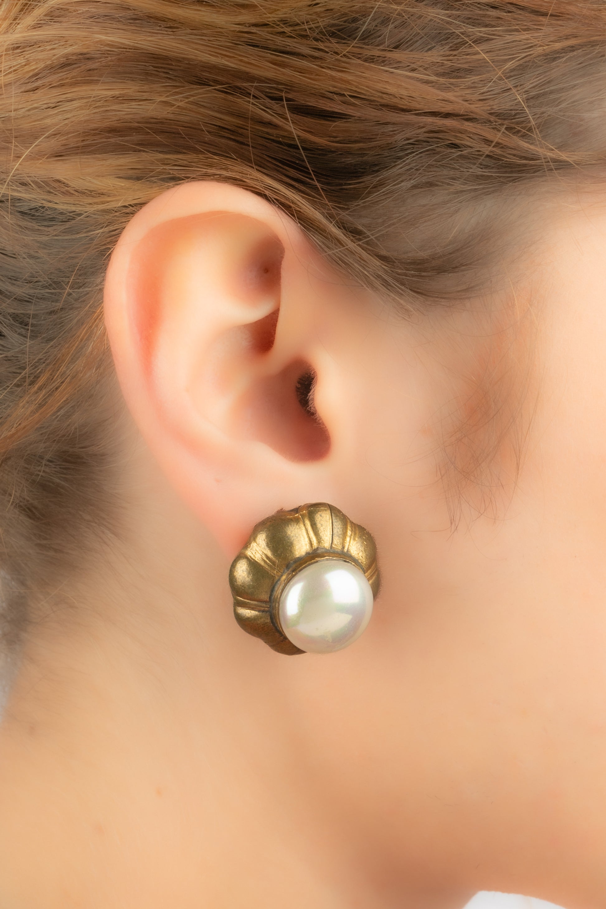 Boucles d'oreilles Chanel Haute Couture 