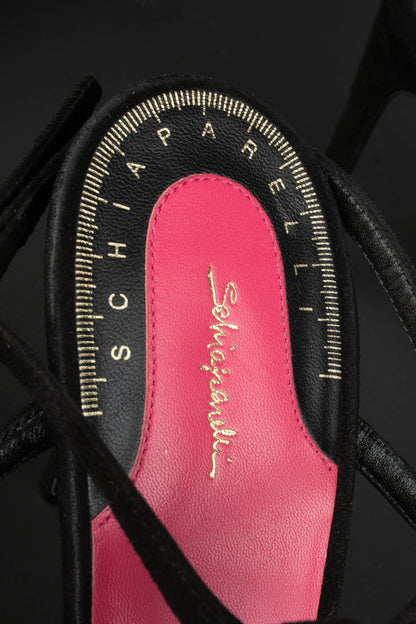 Escarpins trompe-l'oeil Schiaparelli 2023