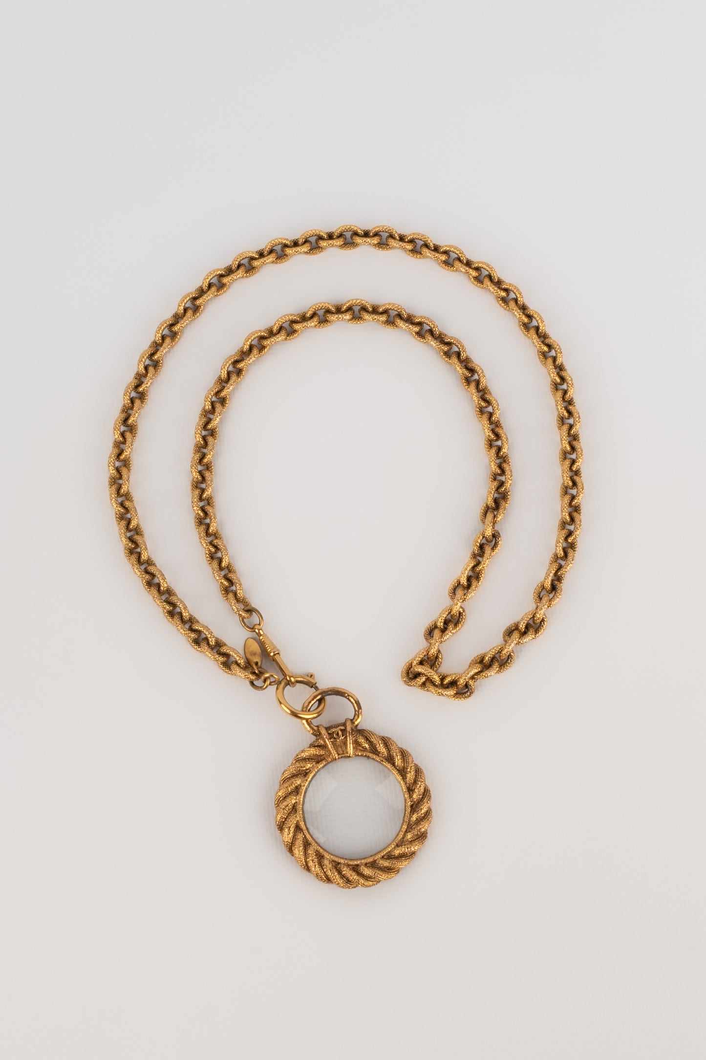 Collier loupe Chanel 1990's