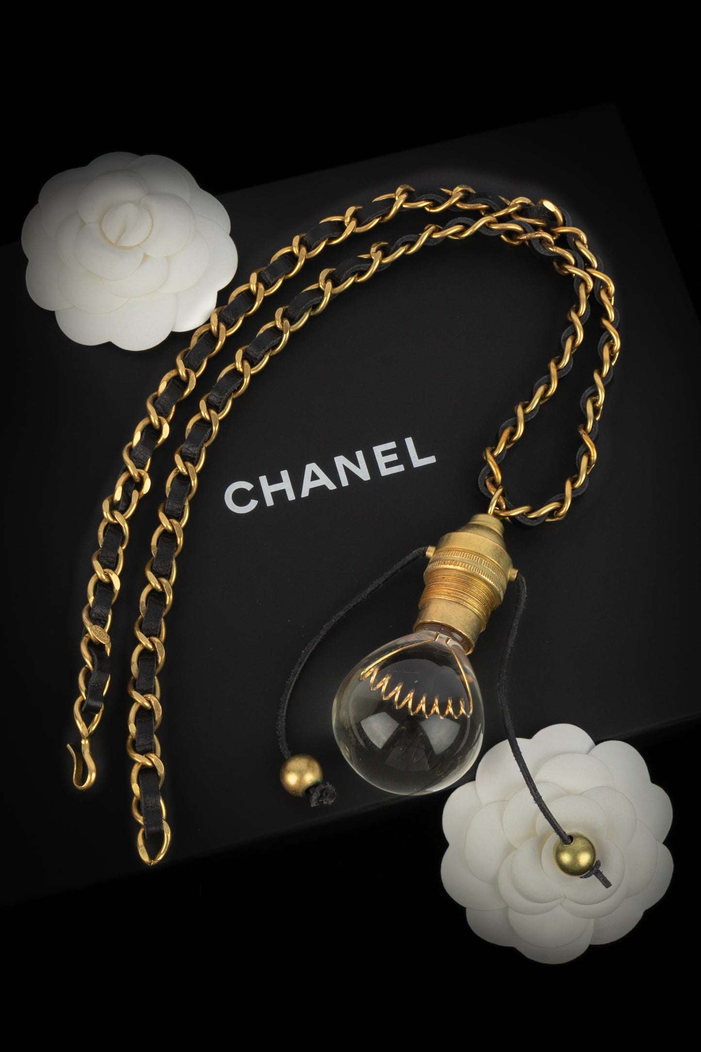 Collier "Ampoule" Chanel Eté 1994