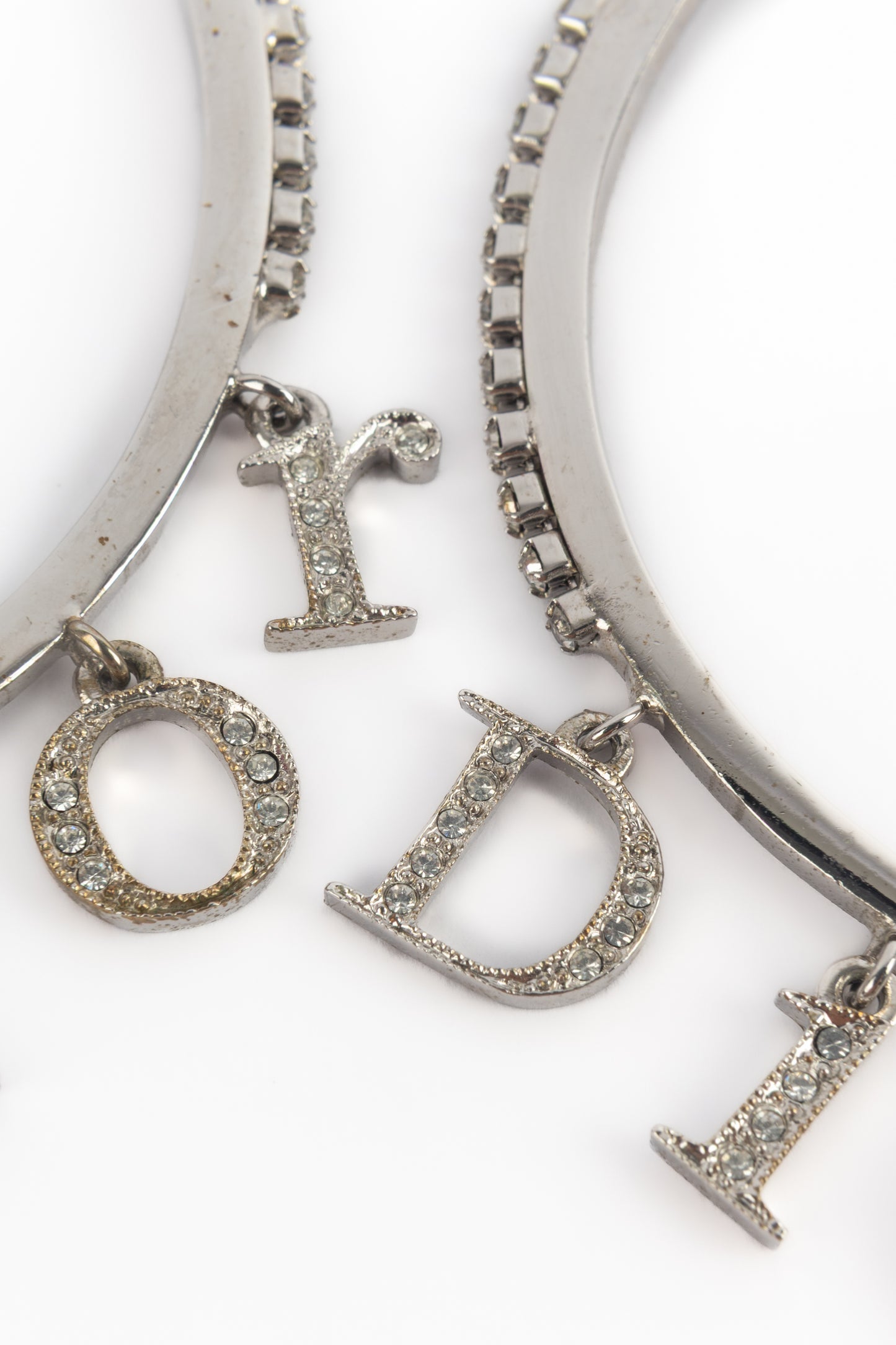 Boucles d'oreilles créoles Christian Dior 