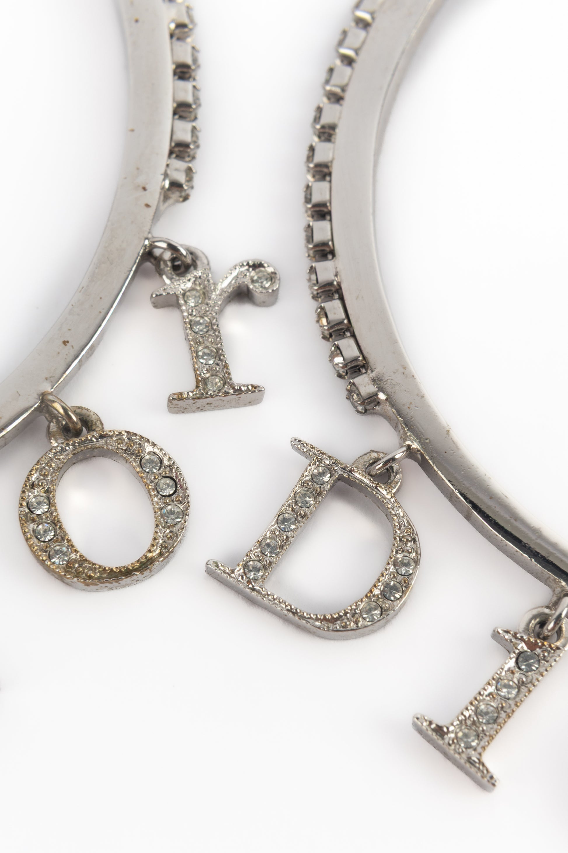 Boucles d'oreilles créoles Christian Dior 