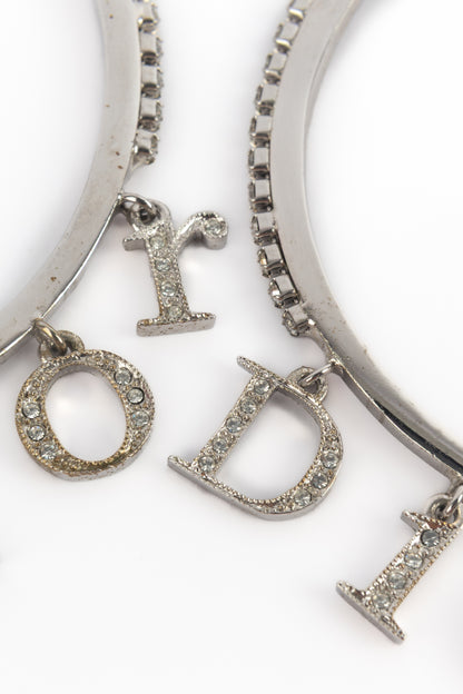 Boucles d'oreilles créoles Christian Dior 