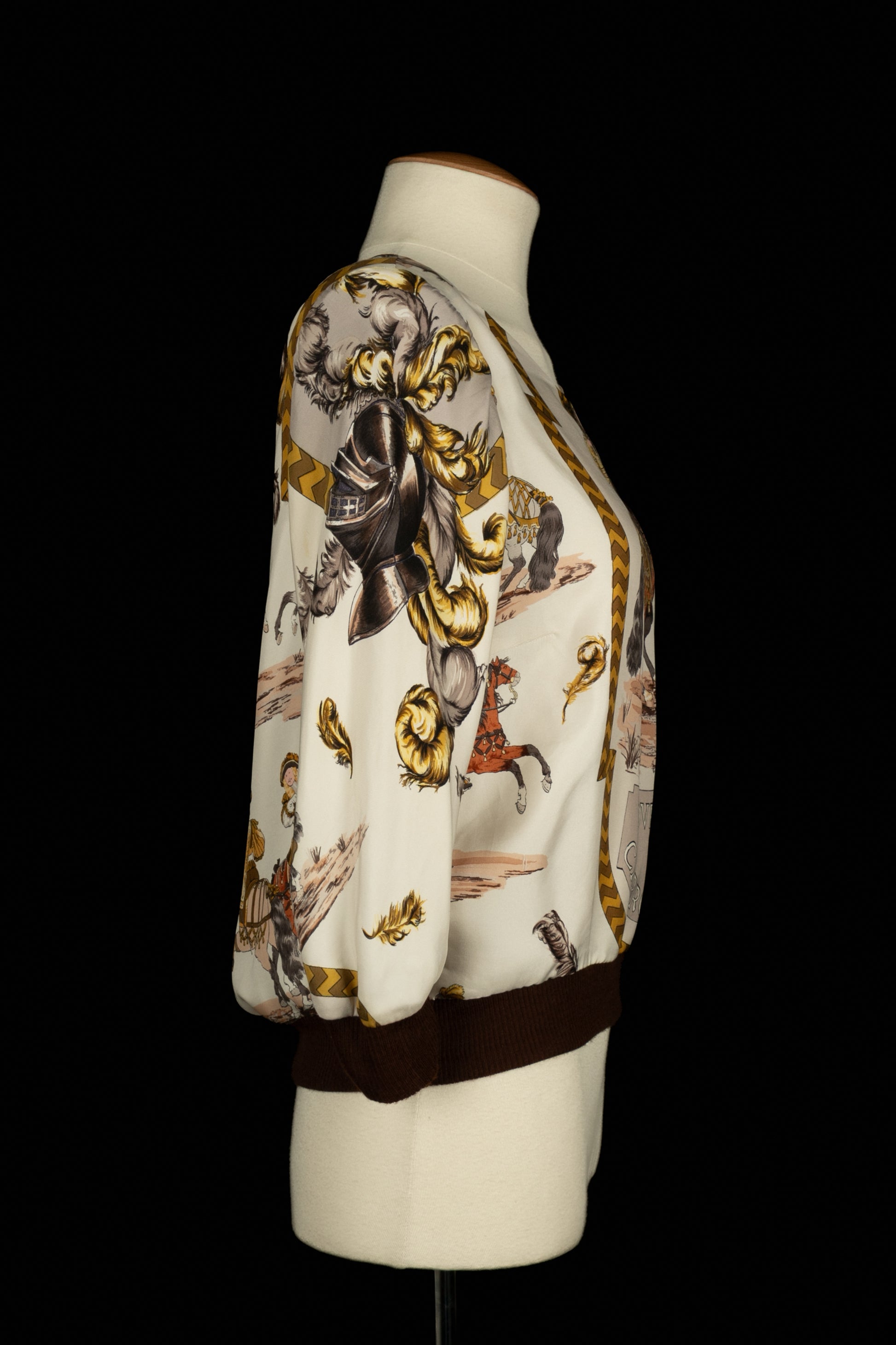 Haut "Tournois et Carrousels" Hermès 