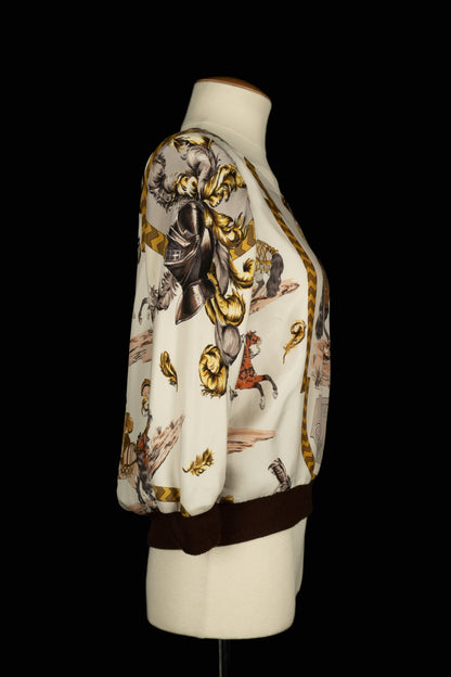 Haut "Tournois et Carrousels" Hermès 