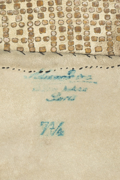 Gants vintage en cuir 