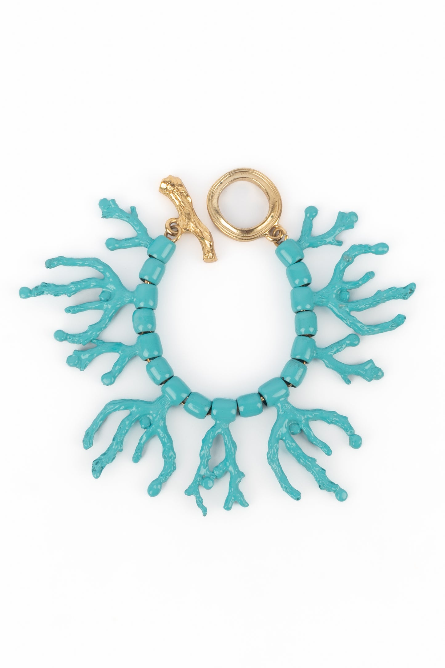 Bracelet corail Yves Saint Laurent