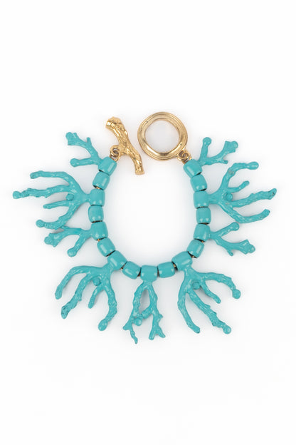 Bracelet corail Yves Saint Laurent