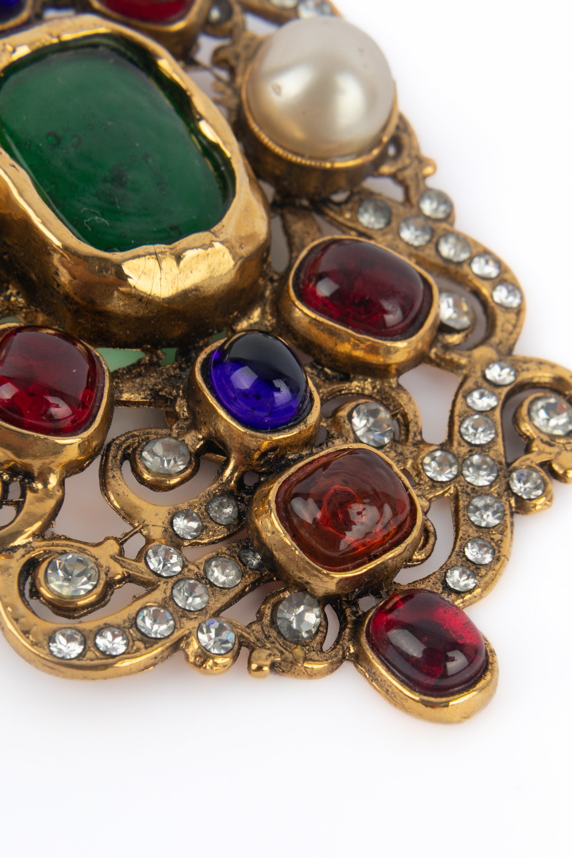 Collier pendentif byzantin Chanel 1984