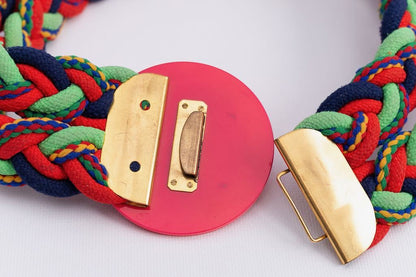 Ceinture multicolore Yves Saint Laurent