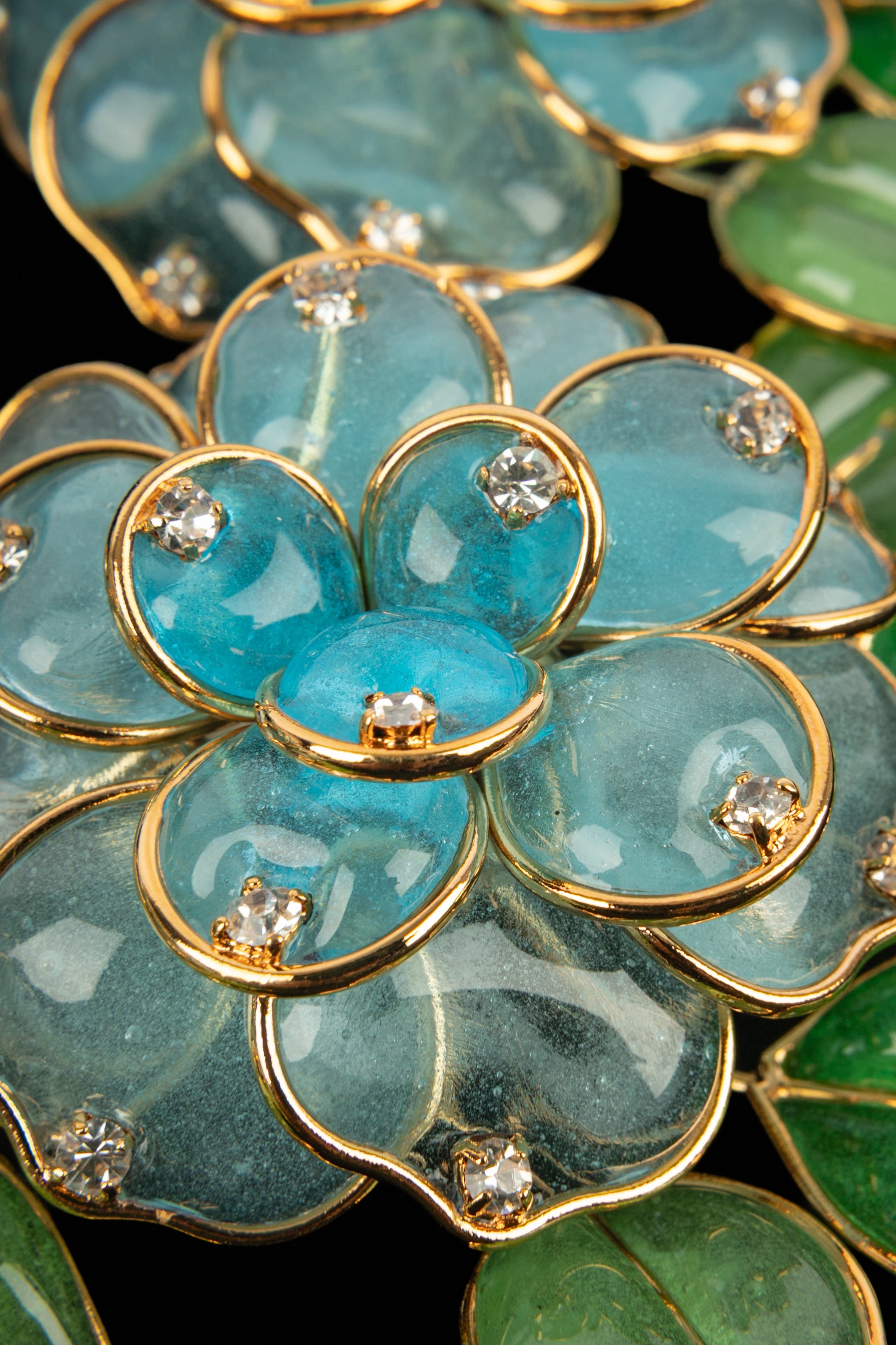 Collier fleurs Augustine