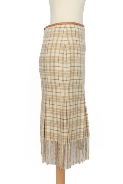 Jupe en cachemire Hermès