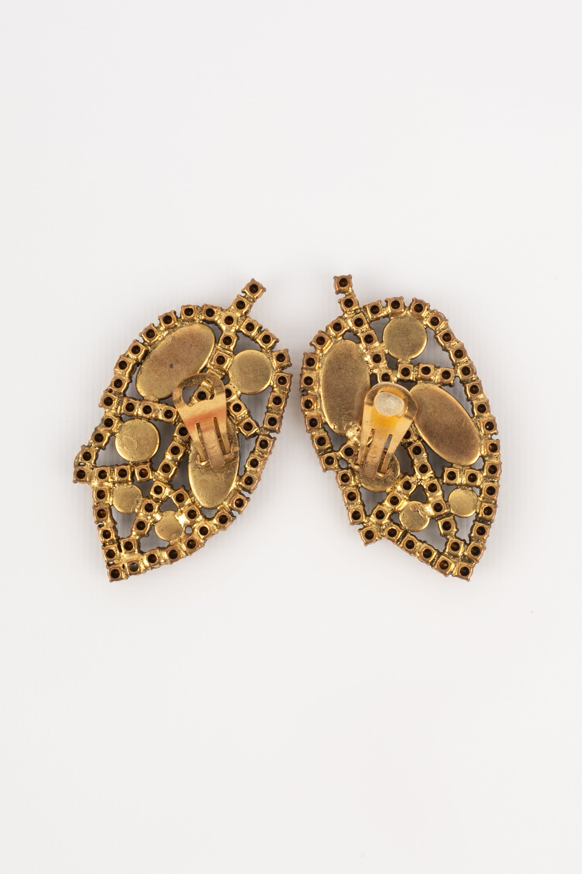 Boucles d'oreilles Louis Féraud Haute Couture