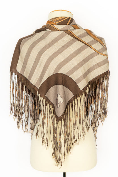 Foulard "Coaching" en cachemire Hermès