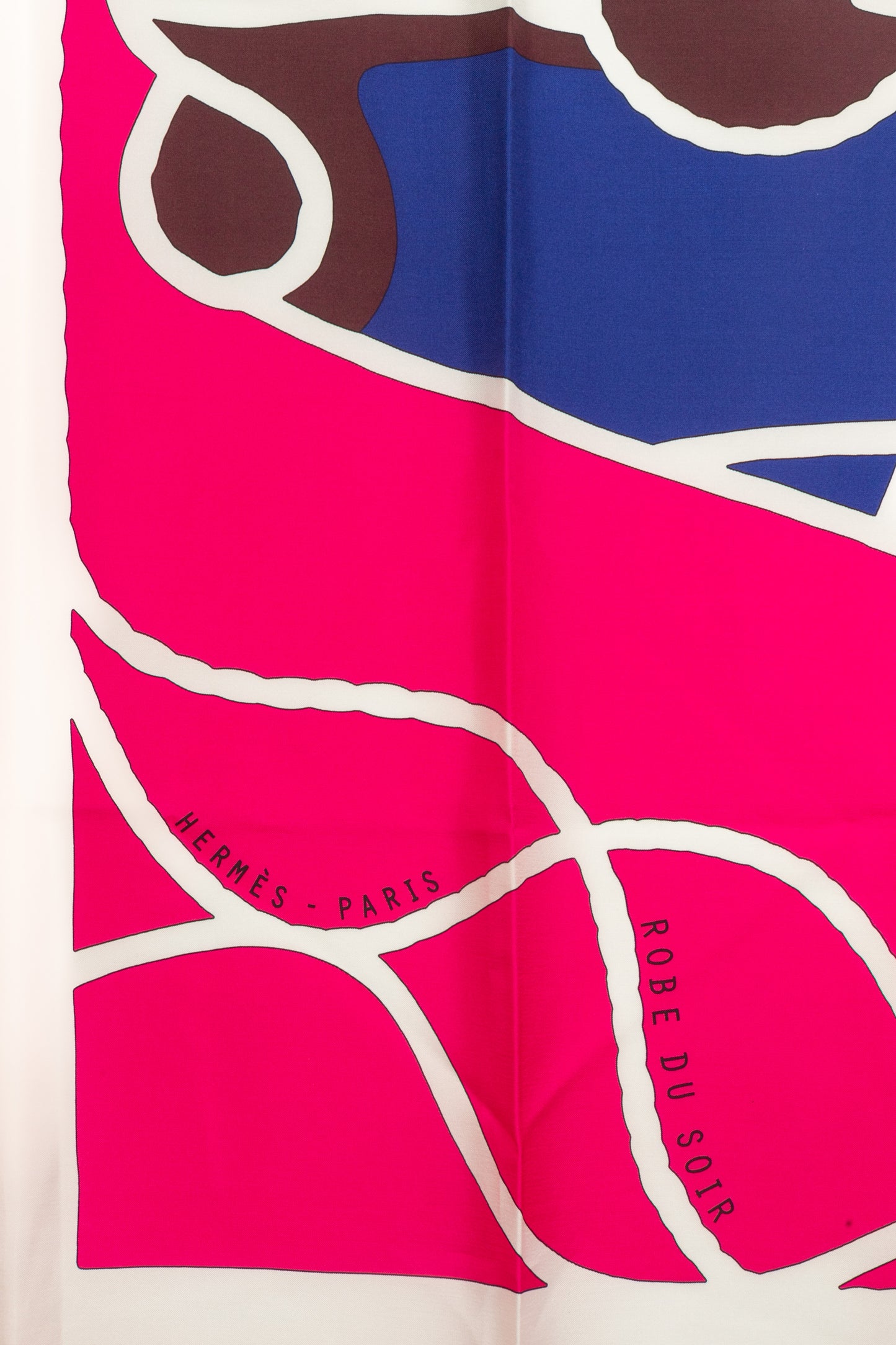 Foulard "Robe du soir pop" Hermès