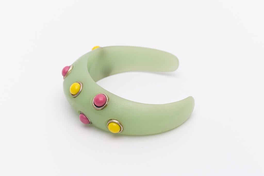 Bracelet vert Isaky