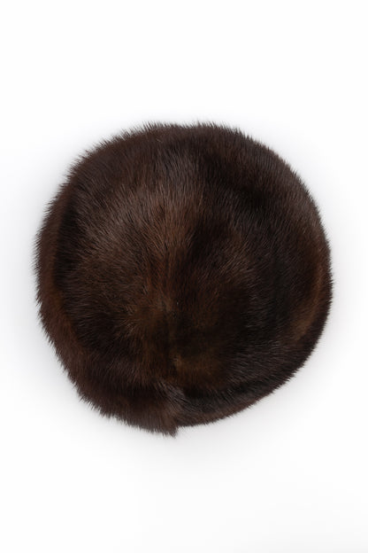 Chapeau toque en vison