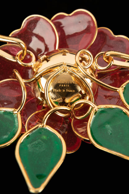 Collier fleurs Augustine