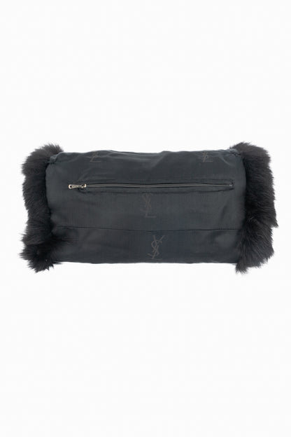 Manchon en renard Yves Saint Laurent